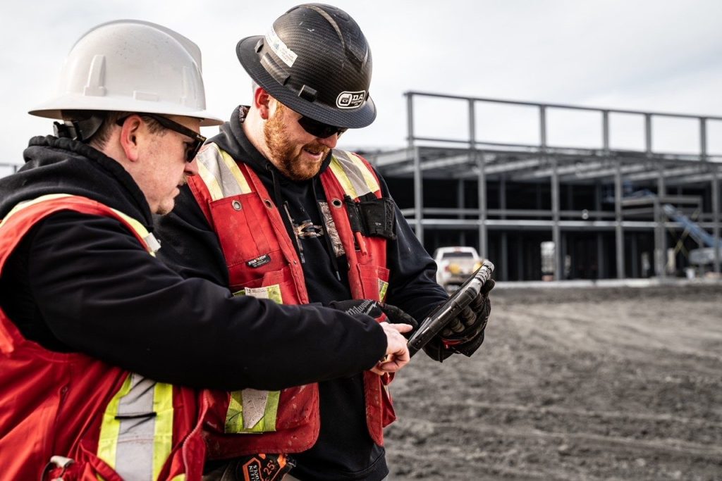D.A. Electric crew team members in Lethbridge, Alberta