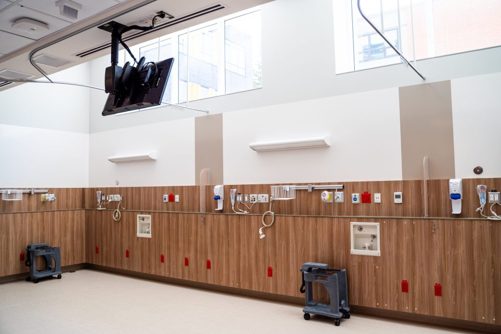 Chinook Regional Hospital dialysis unit electrical work — D.A. Electric