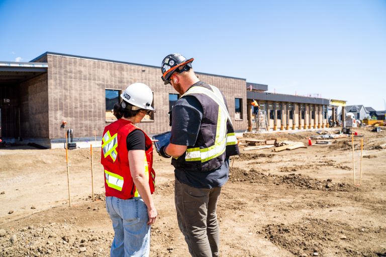 St. Kateri Elementary School electrical construction project in Lethbridge by D.A. Electric